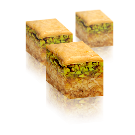 Baklawa amande noisette pistache