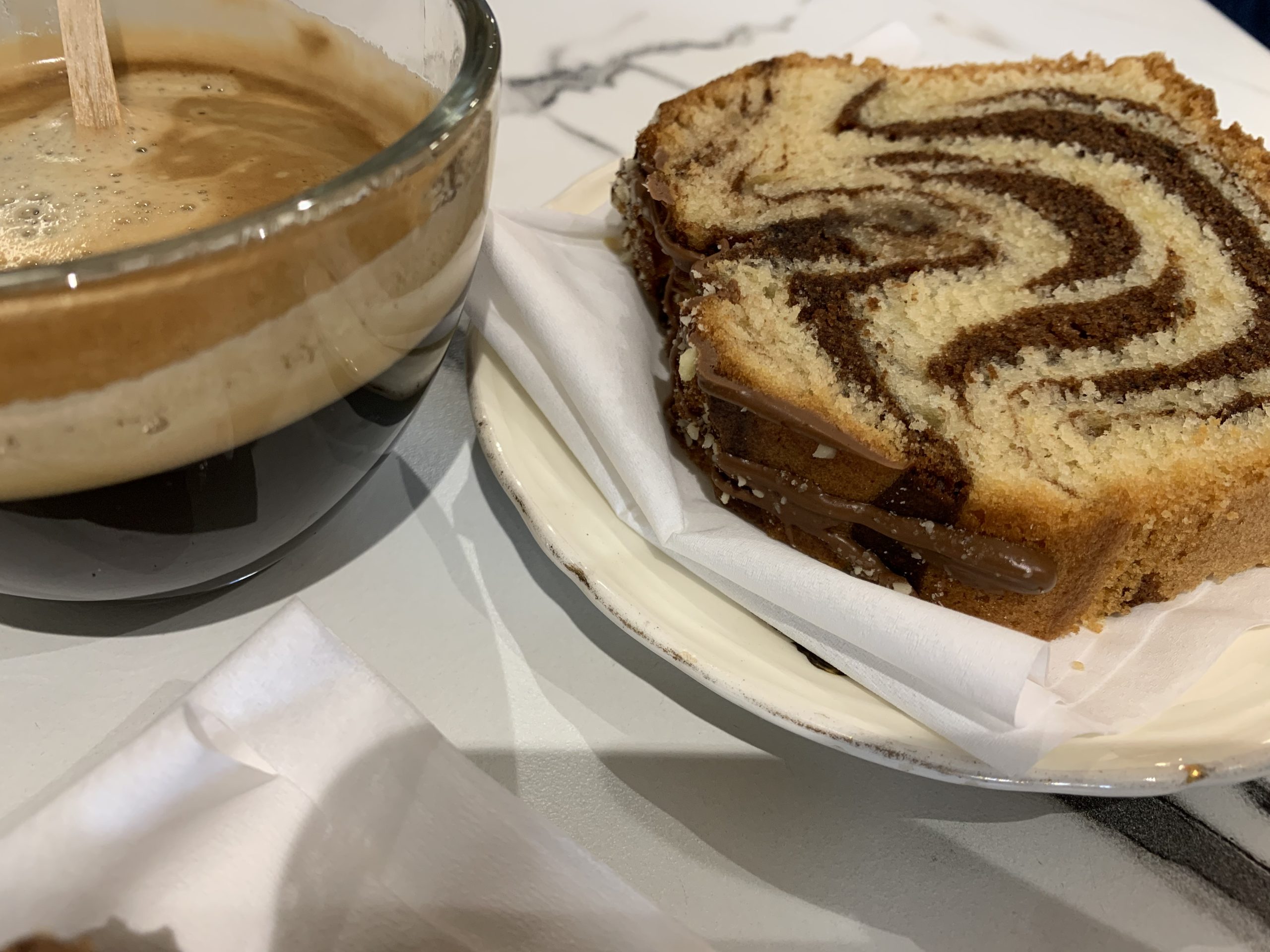 Cake marbré