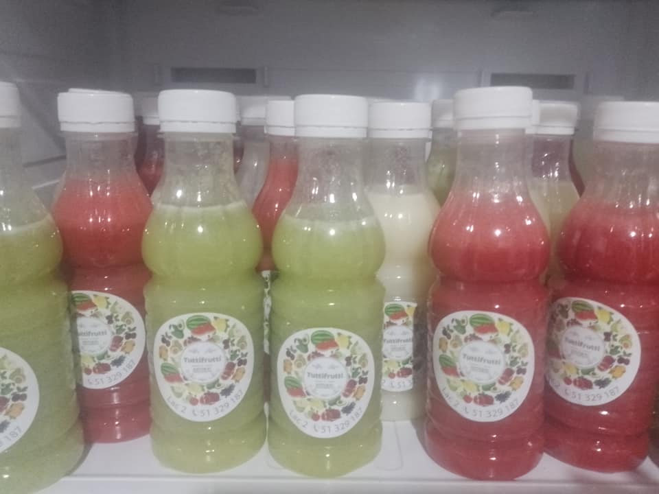 Jus de fruits frais