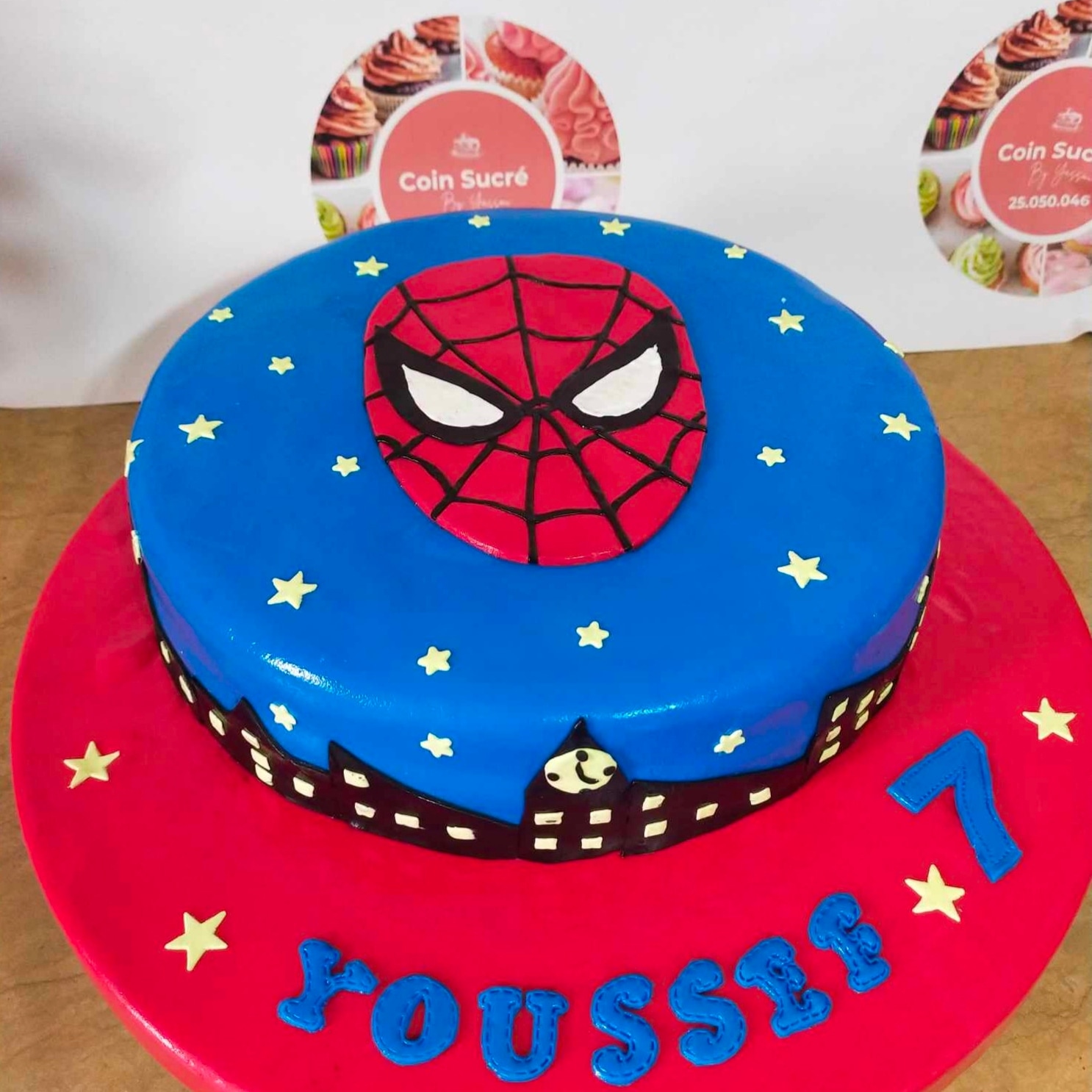 Gâteau anniversaire personnalisé sur commande
