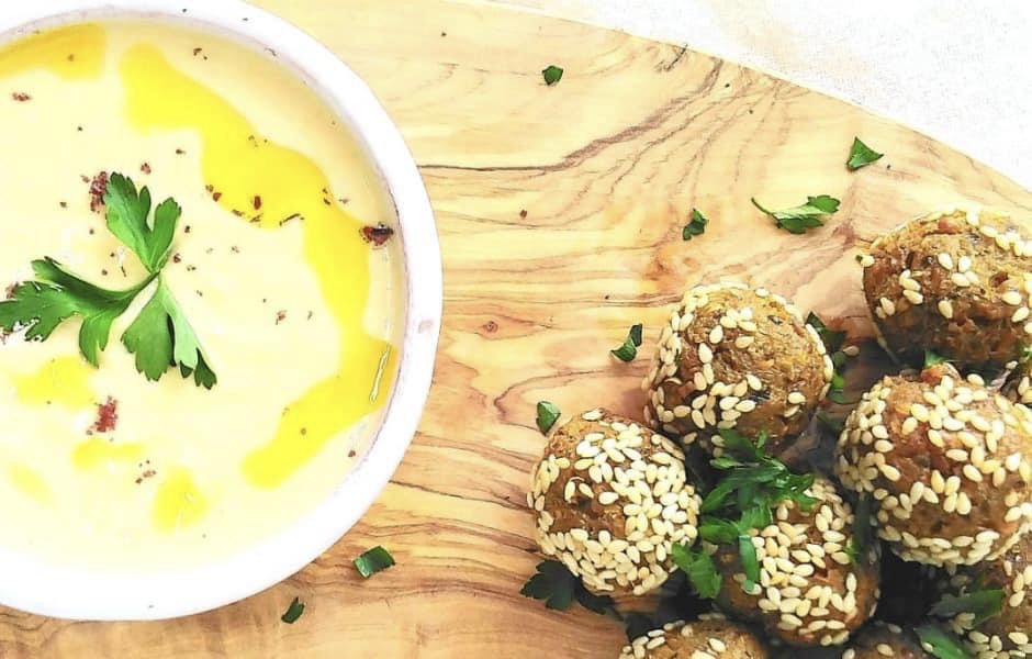 Falafel & hummus