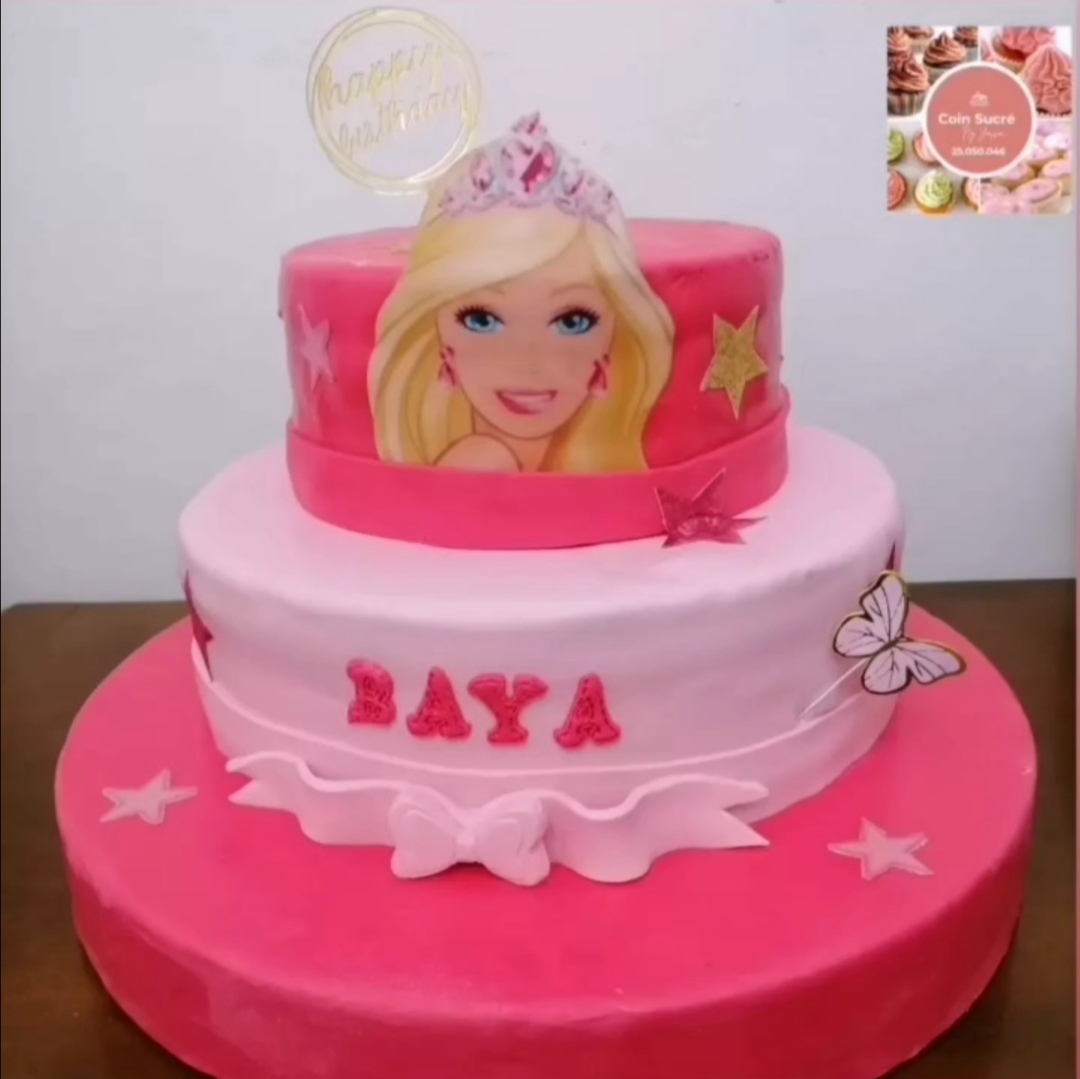 Gâteau anniversaire personnalisé sur commande