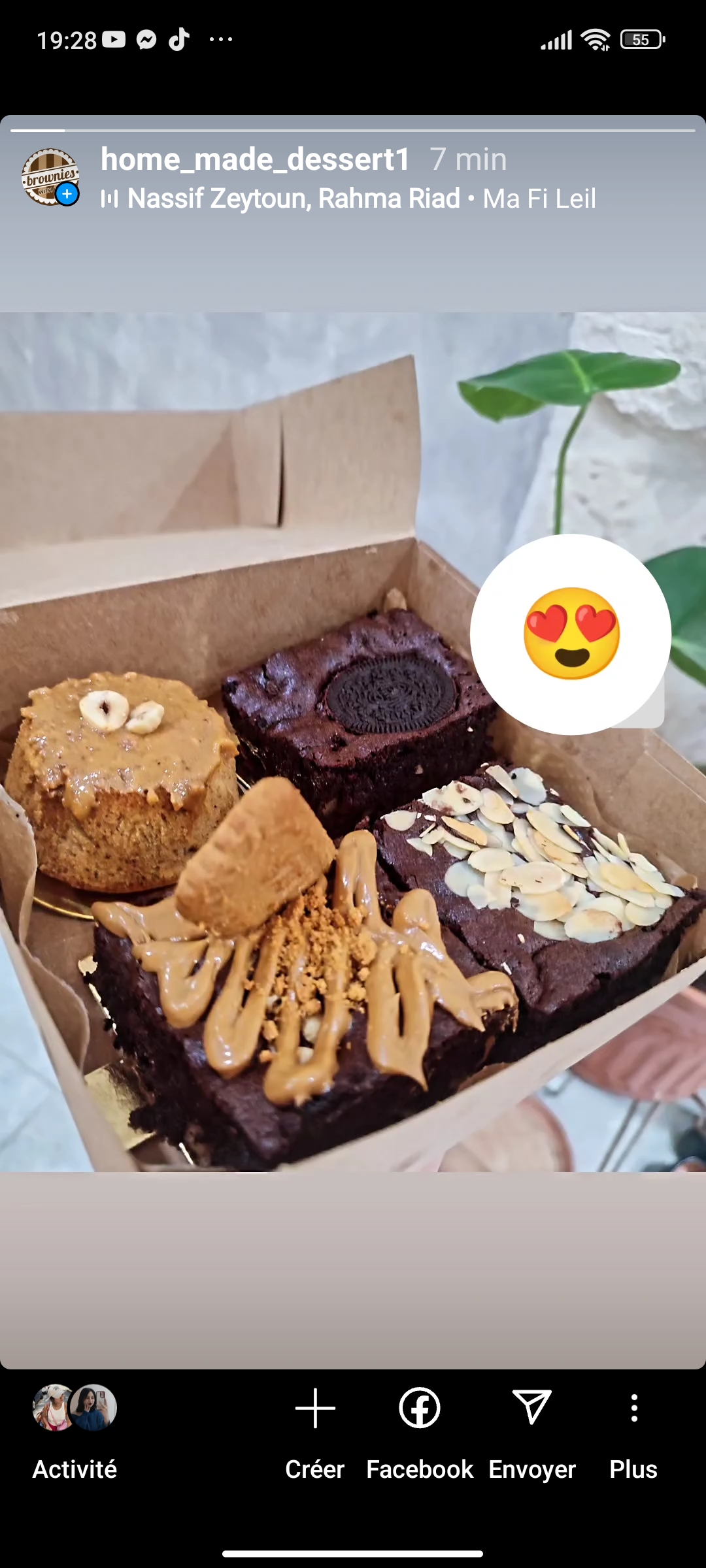 Brownies au noix