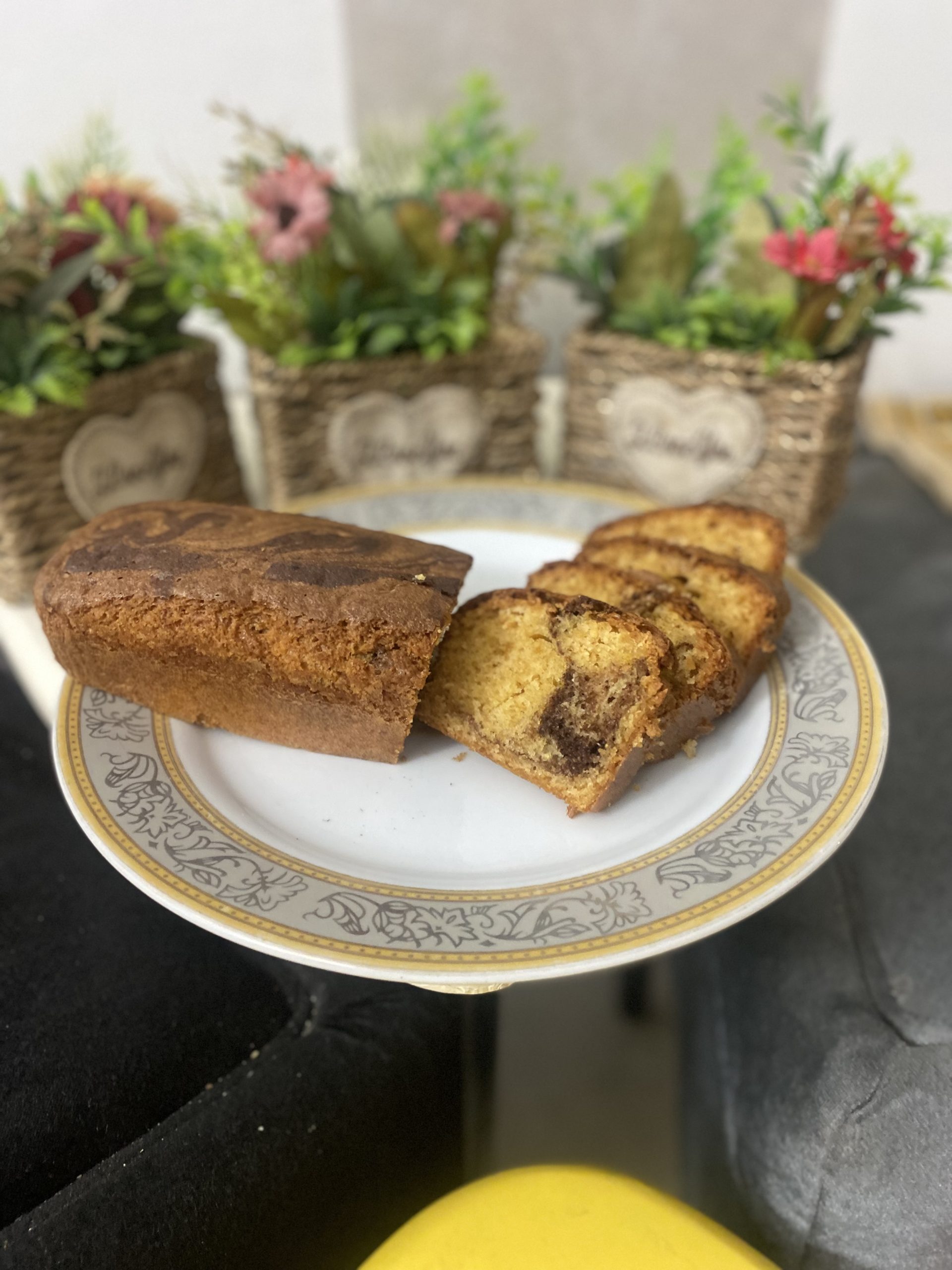 Cake sans gluten sans sucre (en stévia)