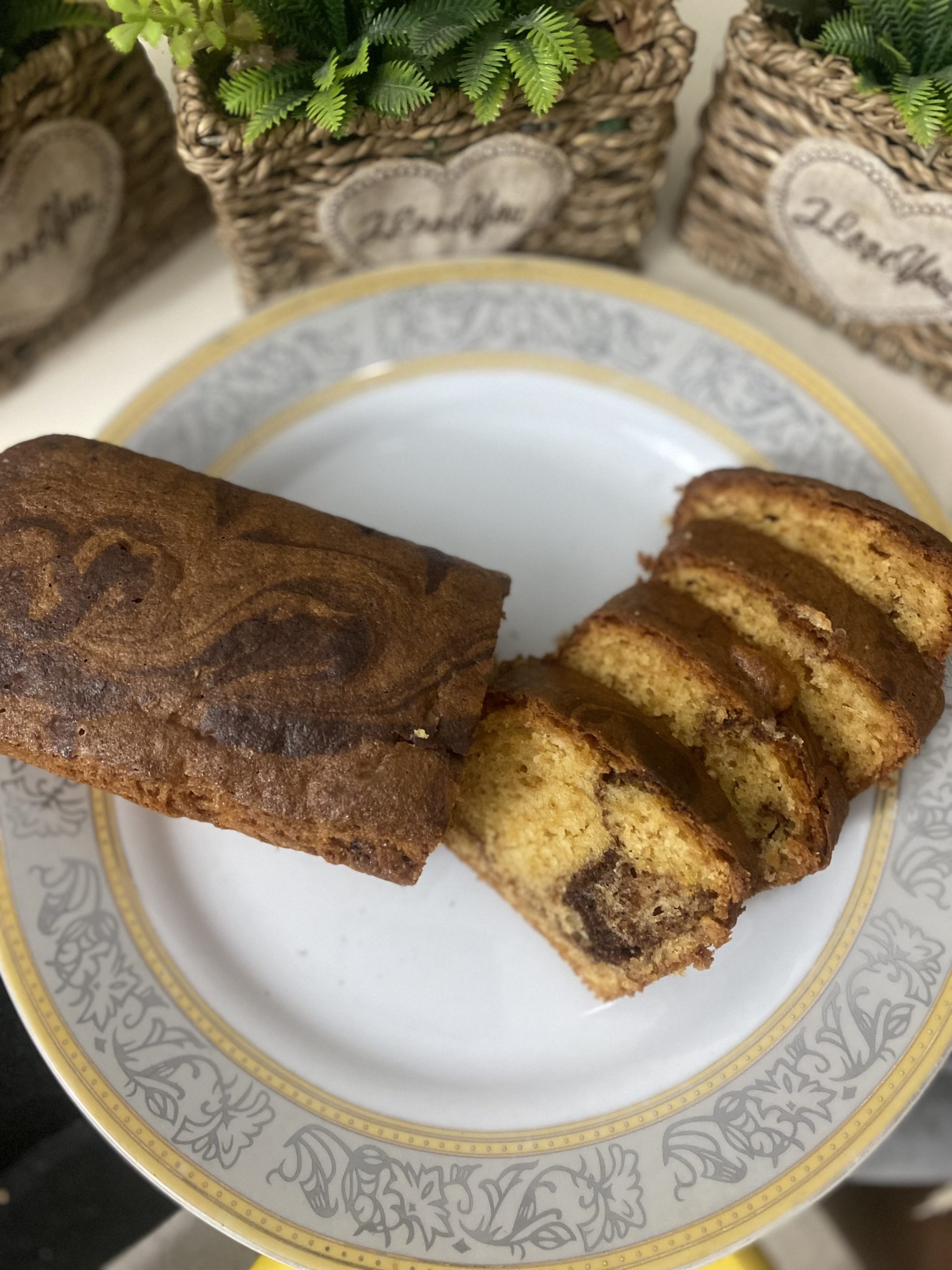 Cake sans gluten sans sucre (en stévia)