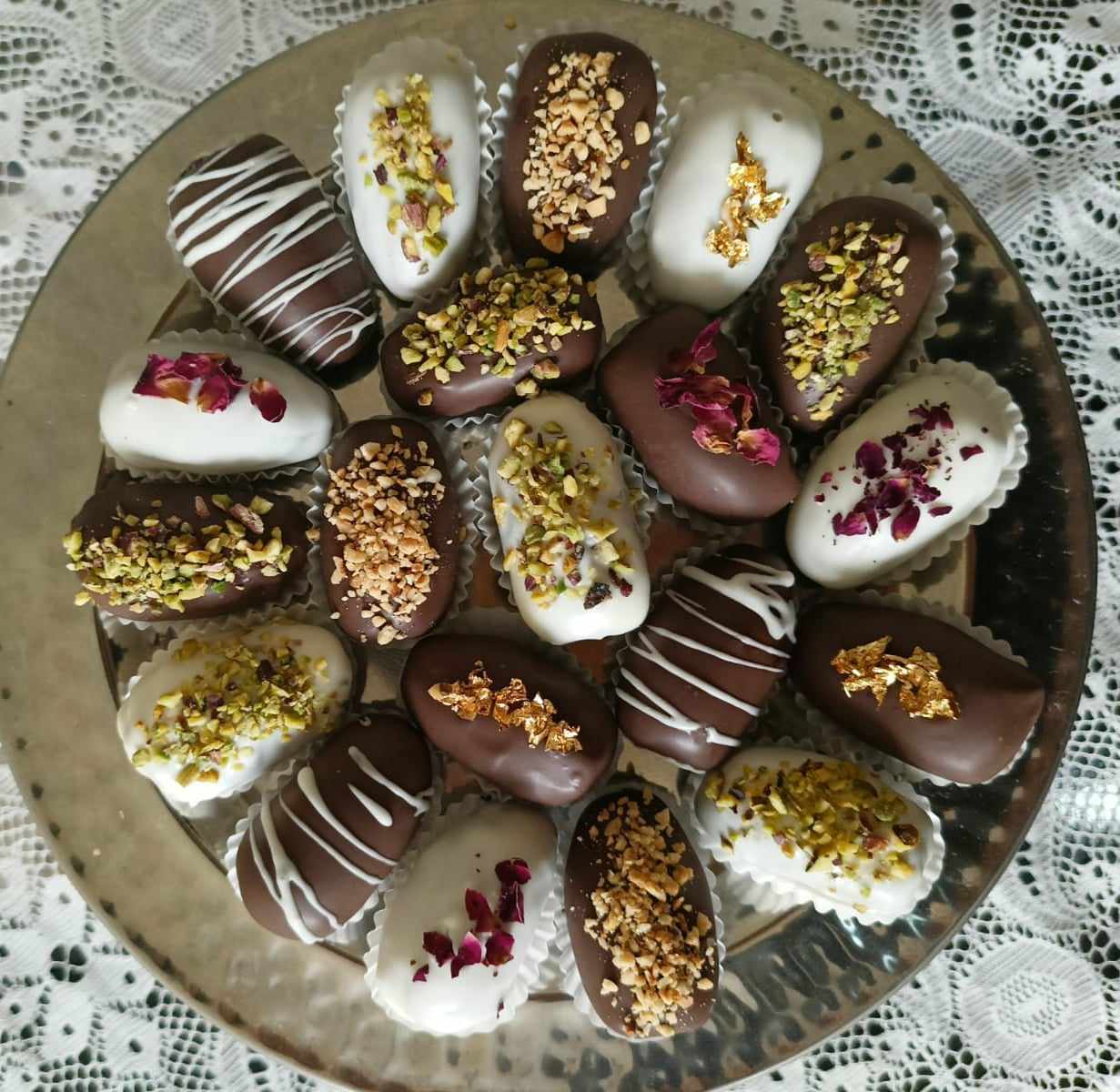 datte farcie chocolat