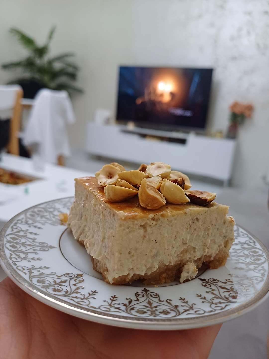 Cheesecake sans sucre (au miel pur)