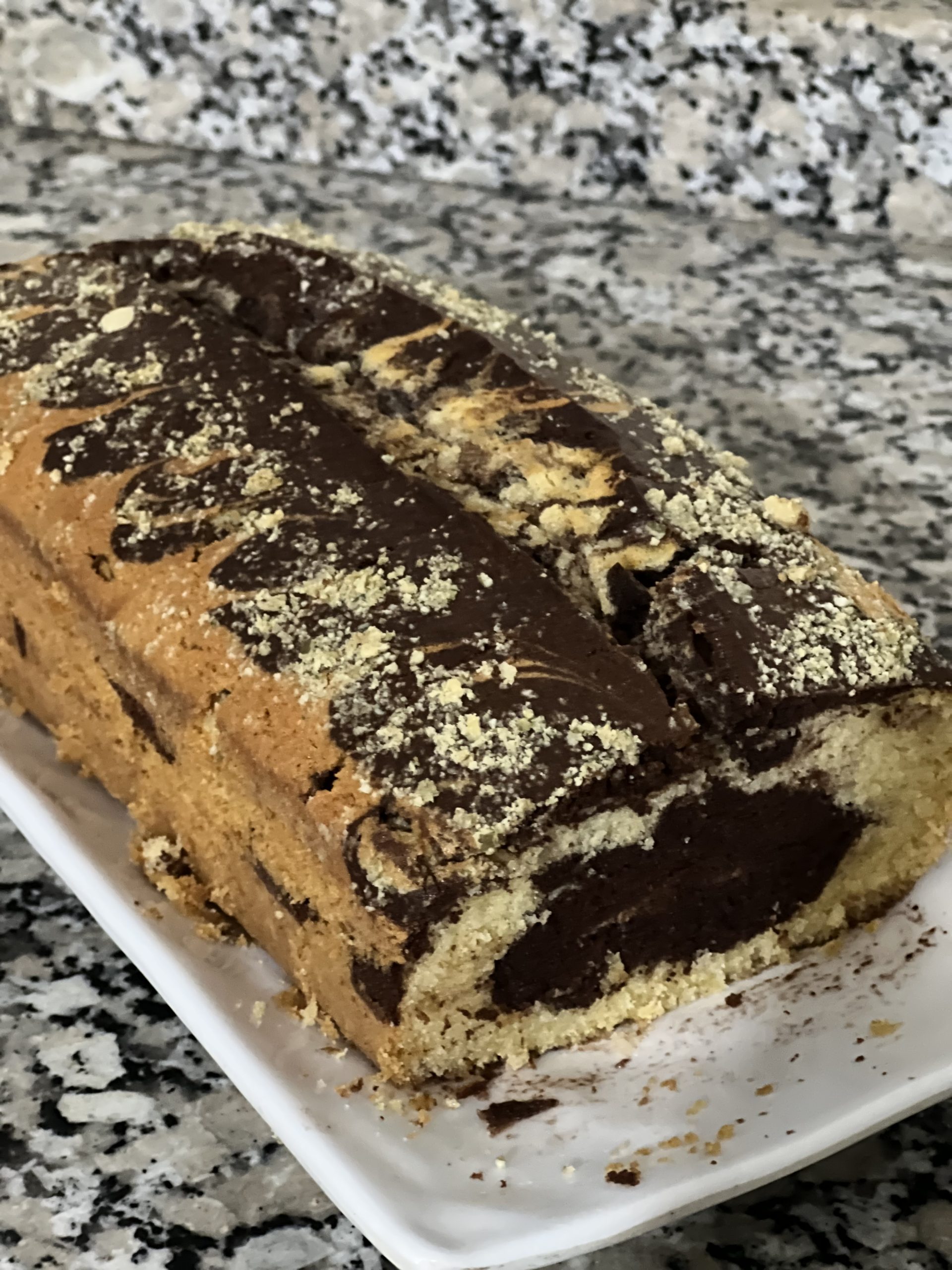 Cake marbré