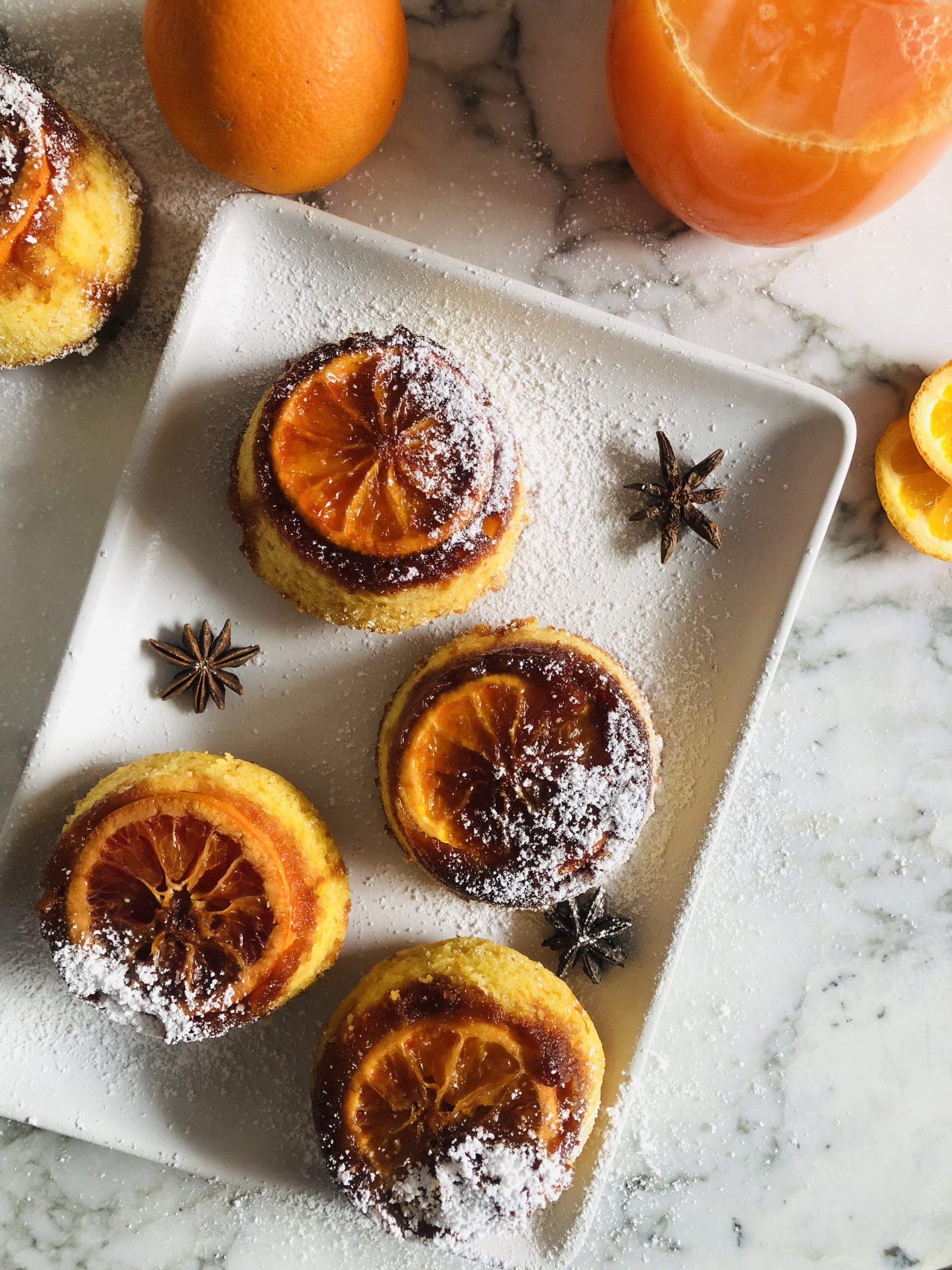 Un paquet de 6 mini cakes à l’orange 🍊
