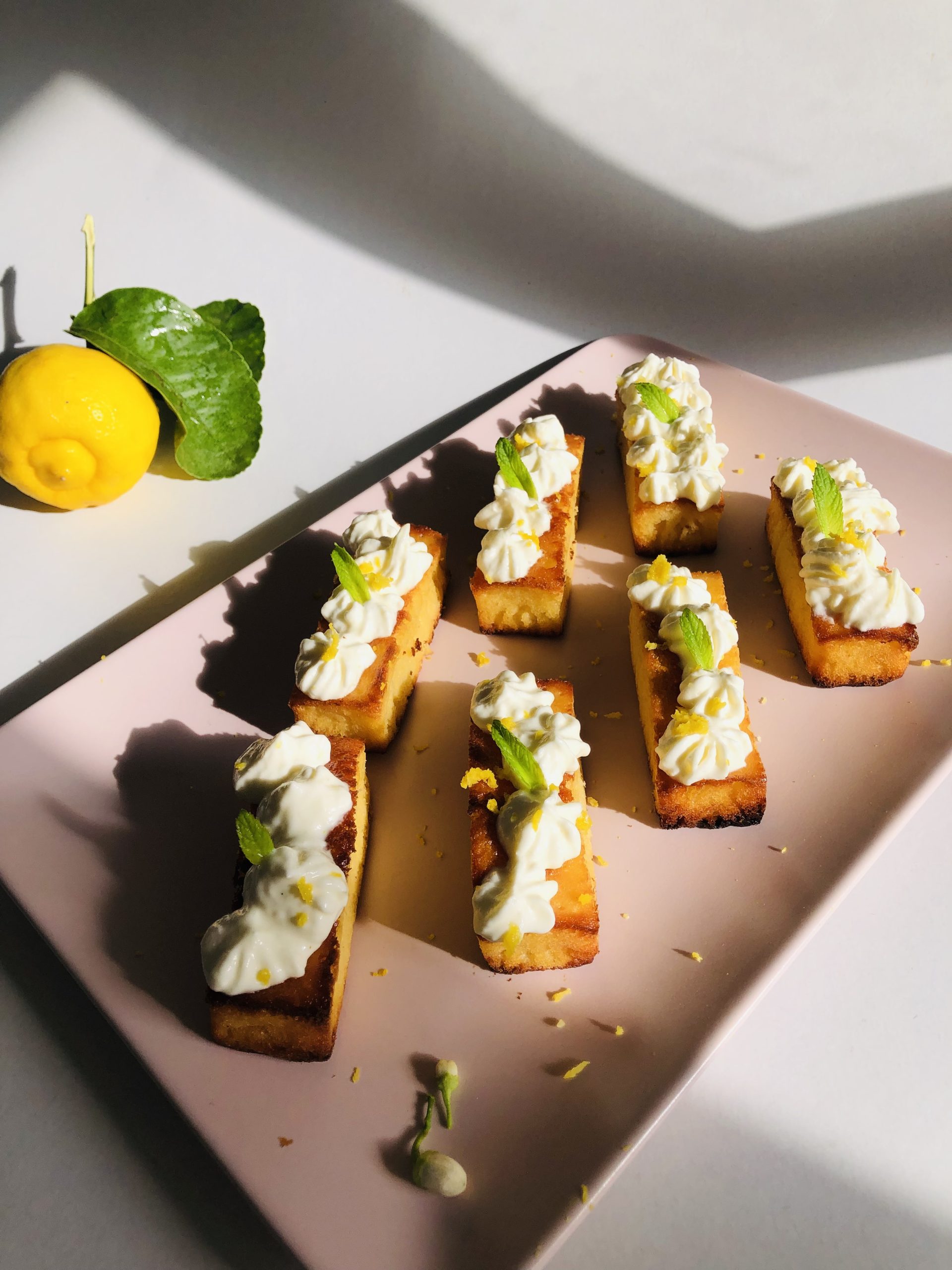 Un paquet de 6 mini cakes à la bergamote 🍋